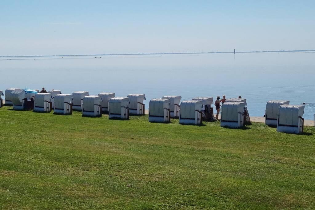 Strandappartement 2 Minuten Vom Suedstrand Wilhelmshaven Zewnętrze zdjęcie